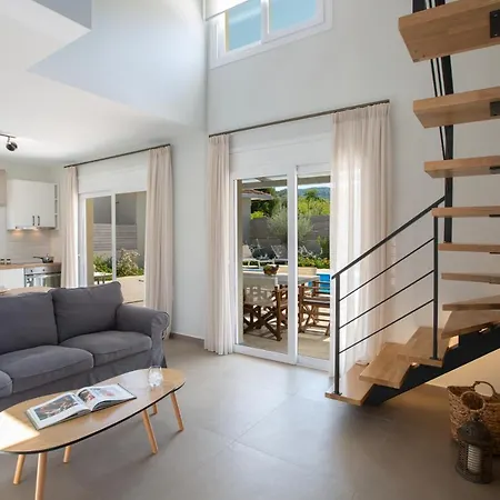 فيلة Grappolo Lefkada - Vilana Ideal For Families And Small Groups
